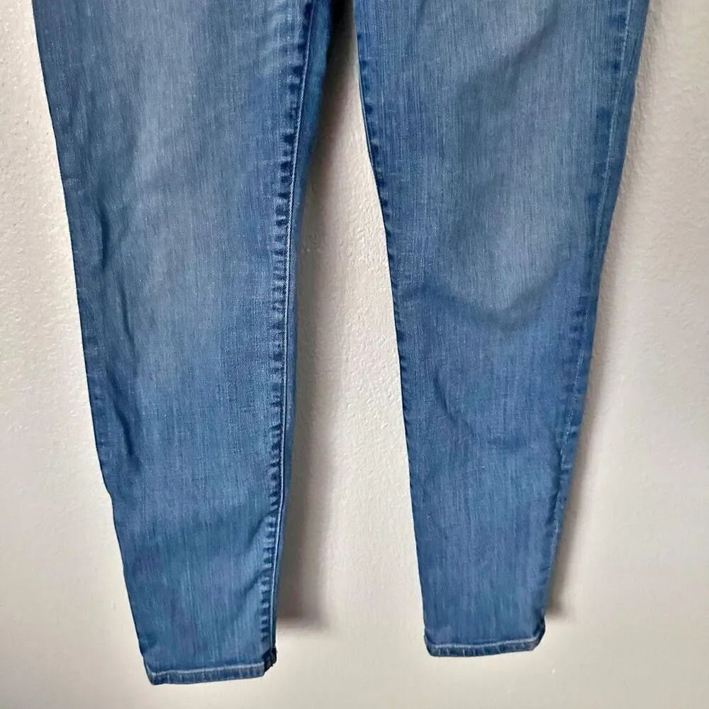 MADEWELL | 9" High-Rise Skinny Jeans Distressed-Hem Edition | Size 28 / 6 - Picture 3 of 9